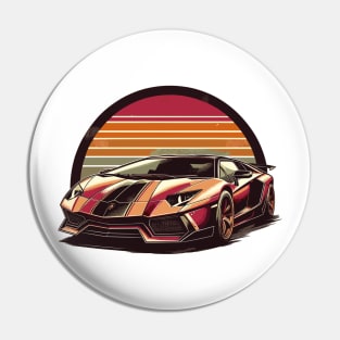 Lamborghini aventador Pin