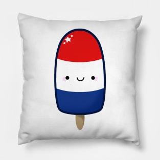 Red White and Blue-cicle! Pillow