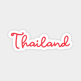 Thailand - Thai red - Flag color Magnet