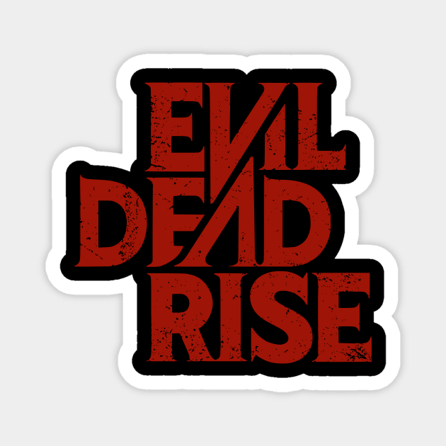 Evil Dead Rise logo Magnet by amon_tees