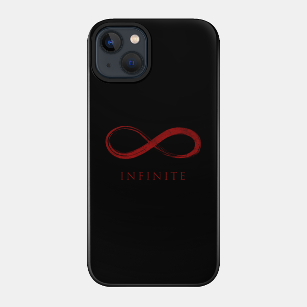 Infinite Symbol - Blood Edition - Infinite - Phone Case