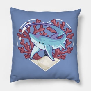 SNAP, the Thresher Shark Pillow