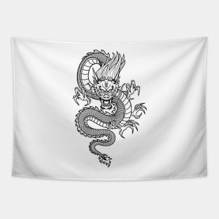 Traditional chinese dragon Tapestry