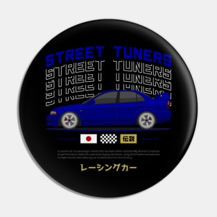 Tuner Blue EVO V JDM Pin