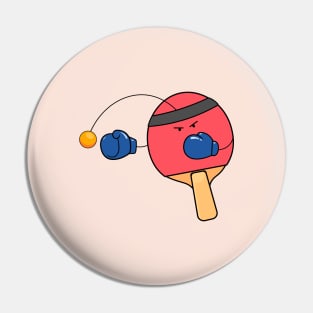 funny table tennis boxing Pin