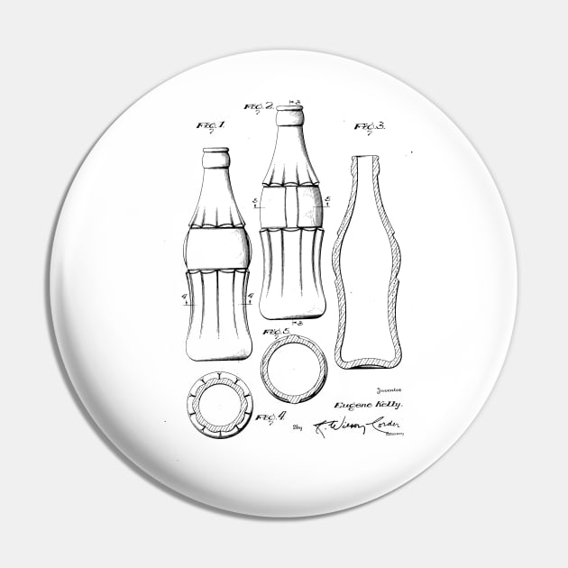 Coke Bottle VINTAGE PATENT DRAWING Pin by skstring