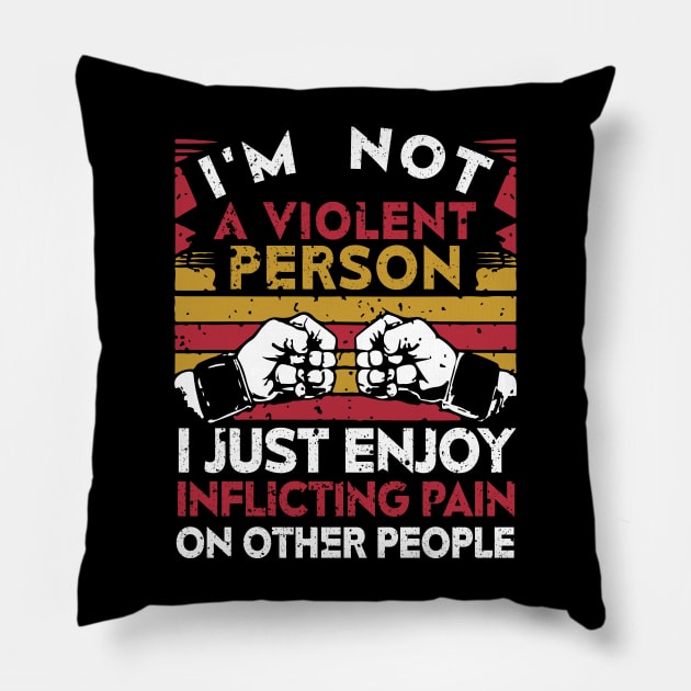 Expression of Power: Controlled Strength Pillow by ArtMichalS