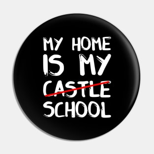 My home is my castle school Pin