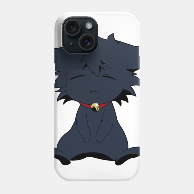 Servamp Kuro Sleepy Ash Black Cat Phone Case by oneskyoneland