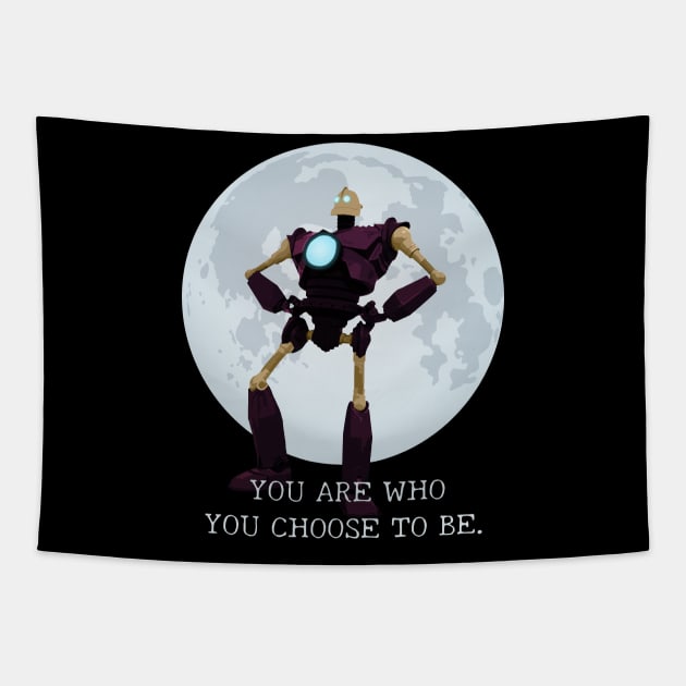 The iron giant Tapestry by SirTeealot