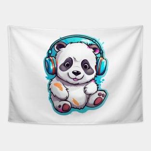 Panda Playtime, Graffiti Grooves Tapestry