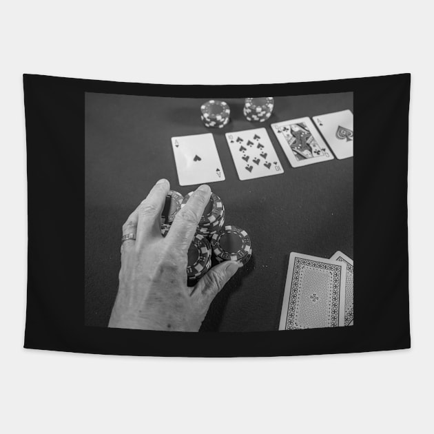 Texas Holdem Poker Tapestry by yackers1