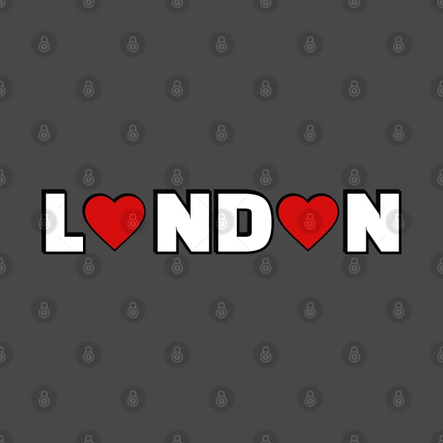 I love London hearts by brightnomad