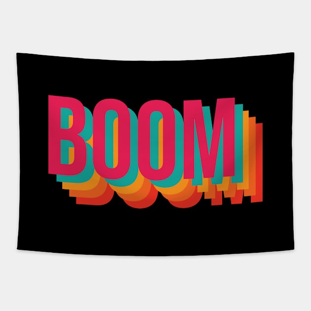 Boom! Tapestry by Dellan