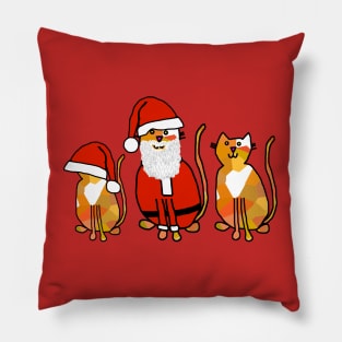 Cute Christmas Cats Pillow