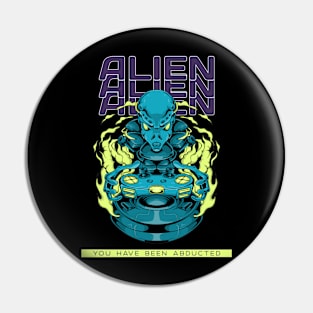 Alien Abduction Alien Invasion Pin