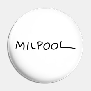 Milpool (Black) Pin