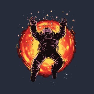 Astronaut Falling T-Shirt