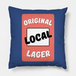 Original Local Lager Pillow