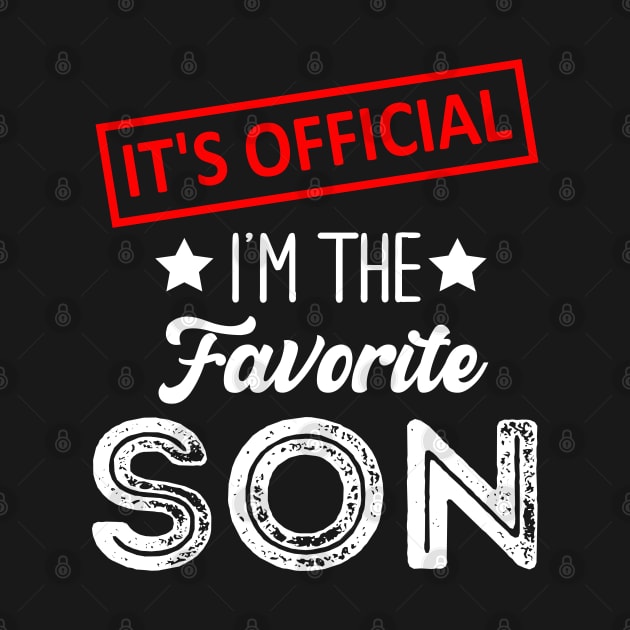 It's official i'm the favorite son by Bourdia Mohemad