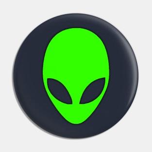 Alien Head Pin