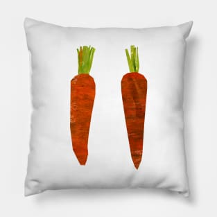 Carrot (pair) Pillow