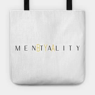 BYA Mentality Black Tote