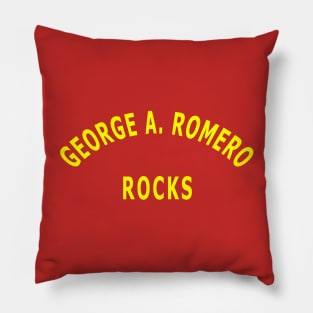 George A. Romero Rocks Pillow