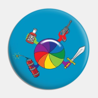 Spinning Beach Ball of Death Pin