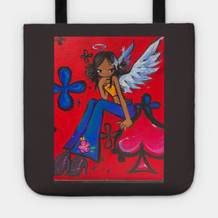 Spade angel Tote