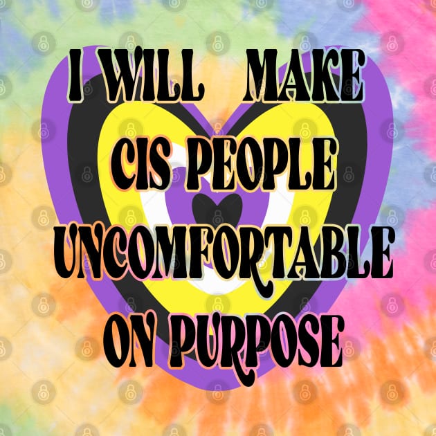 I will make cis people uncomfortable on purpose by remerasnerds