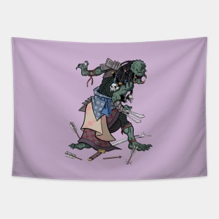 Samurai Predator Tapestry