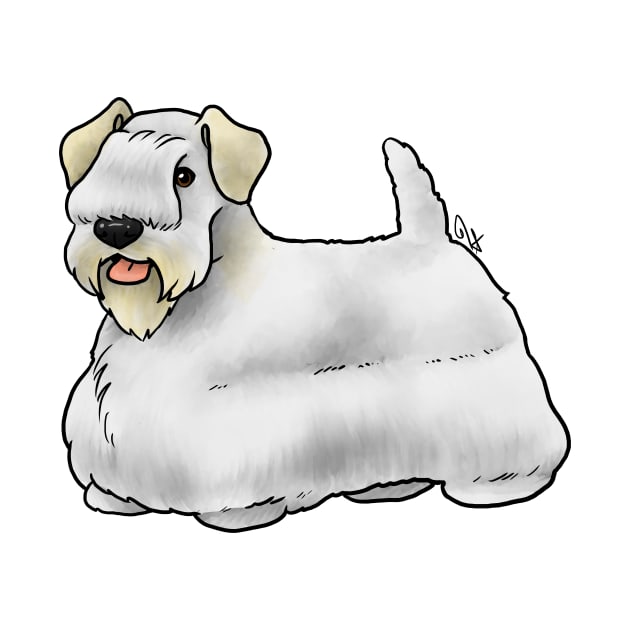 Dog - Sealyham Terrier - Lemon by Jen's Dogs Custom Gifts and Designs