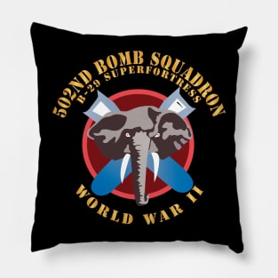 502nd Bomb Squadron - B-29 Superfortress - World War II X 300 Pillow