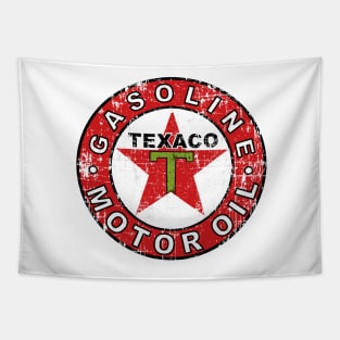 Texaco Tea Vintage Scratch Tapestry