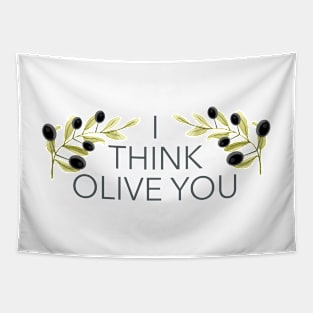 I think Olive you - food pun Tapestry