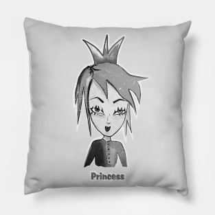 Princess_bw Pillow