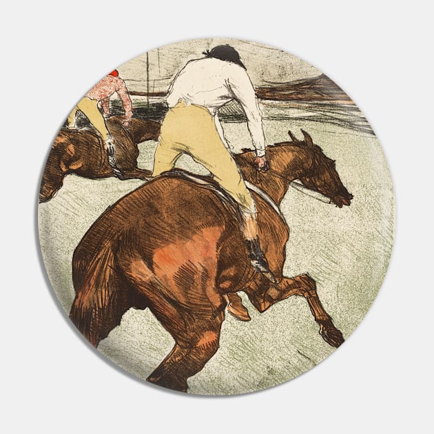 The Jockey - Henri de Toulouse-Lautrec Pin by Sandra Keller