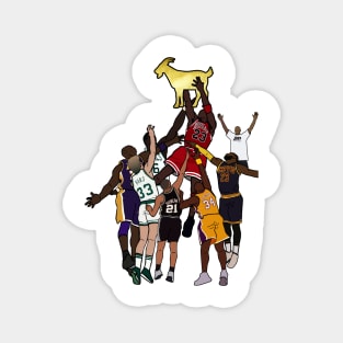 Michael Jordan Is The GOAT - NBA Chicago Bulls Magnet