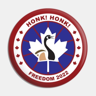 Honk Honk Freedom Goose Pin