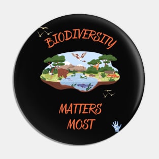 Biodiversity matters most Pin