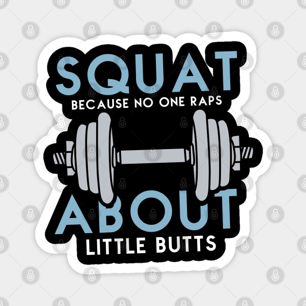 Funny Weightlifting Magnet by Design Seventytwo