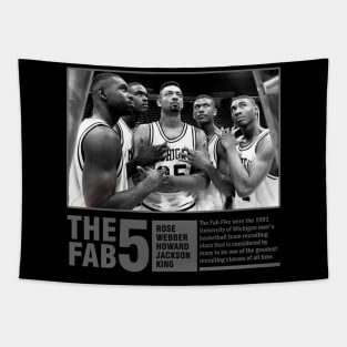 the-Fab-5 Tapestry