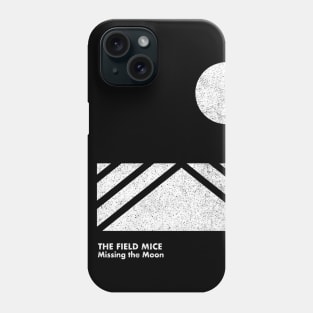 Missing The Moon / Minimal Graphic Design Tribute Phone Case