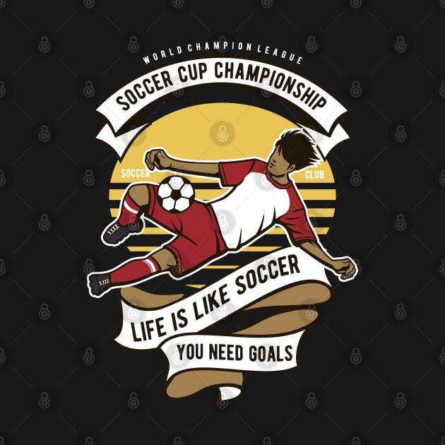 Soccer Player by ShirtyLife