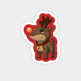 Rudolf the red nosed reindeer! Magnet