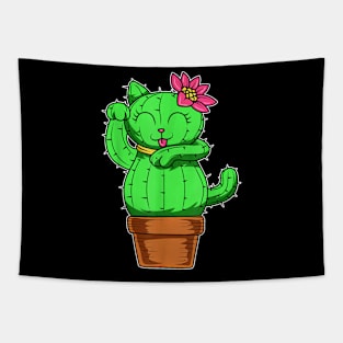 Cactus Cat Gardener Garden Cactacea Succulent Plant Cacti Tapestry