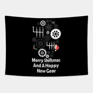 Funny Auto Racing Mechanic Manual Gearbox Christmas Car Tapestry