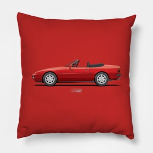 944 Cabriolet India Red Pillow