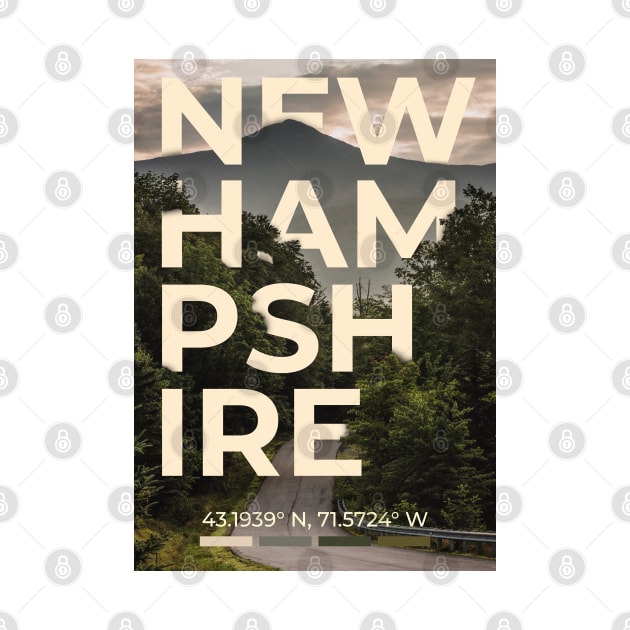 New Hampshire Travel Poster by mardavemardave